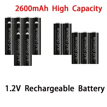 1.2V Нова 2600mAh AAA батерия за фенерче играчка камера предварително заредени акумулаторни батерии с голям капацитет