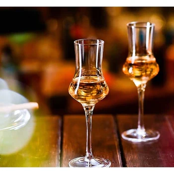 120ml Шотландско уиски миришещи кристална чаша уиски аромат вино чаша бренди снифтър кристал аромат професионална дегустация стъкло бокал