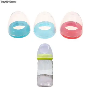 1PC капачка и пръстен за бебешка бутилка, подходяща за широкопрофилни бутилки за мляко, съвместими с гълъбова бутилка аксесоари за хранене на бебета 6 * 6,5 см