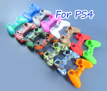 1pc Противоплъзгащ цветен силиконов контролер за Sony PS4 DS4 DS4 Pro Slim Gamepad Skin case Controller