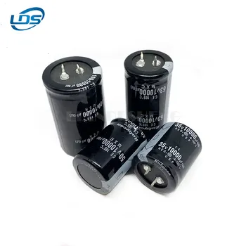 1pcs вол рог кондензатор 100v4700uf размер 25X50 30X40 / 50 / 60 35X40 / 50 алуминиев електролитен кондензатор 4700uf 100v аудио