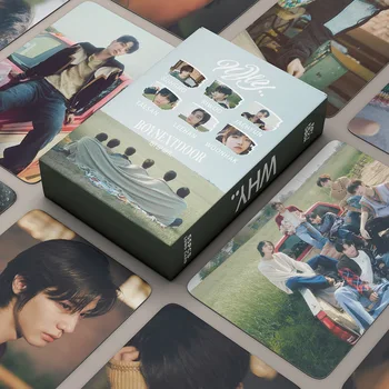 55Pcs/Set Kpop BOY NEXT DOOR Photocards Нов албум Lomo Card WHO! Park SungHo Lee SangYoung Han DongMin Отпечатан подарък за фен на снимки