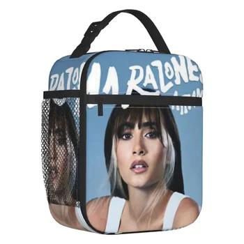 Aitana Arizones Топлоизолирана чанта за обяд Испански певец Resuable Контейнер за обяд за открит къмпинг Travel Food Box