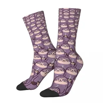 All Seasons Crew Чорапи Ленив-вкусни чорапи Harajuku Смешни хип-хоп дълги чорапи Аксесоари за мъже Дамски коледни подаръци