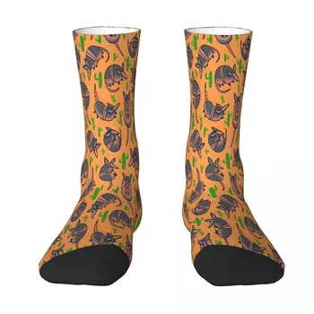 Armadillo модел животински чорапи чорапи мъже жени полиестерни чорапи адаптивни сладкарница