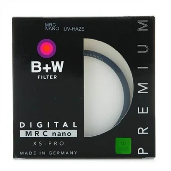 B+W MC-UV филтър 67mm XS PRO MRC Nano 8-слоен цифров UV HAZE с многослойно покритие ултра тънък за обектива на фотоапарата Nikon Canon Sony SLR
