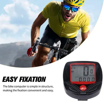 Bike Computer Professional Accurate Speed Test Gauge Cycling Accessory Small Digital Bicycles Speedometer Recording Tool