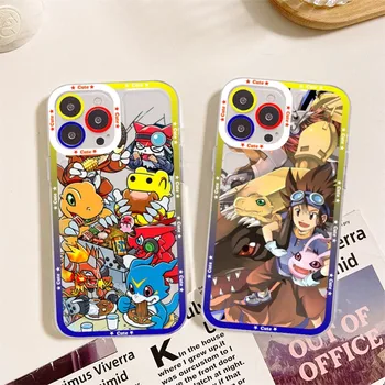 Digimon Digital Monsters калъф за телефон за Samsung S 20 S 21 S 22 S 23 Lite Plus Ultra Mobile Cover