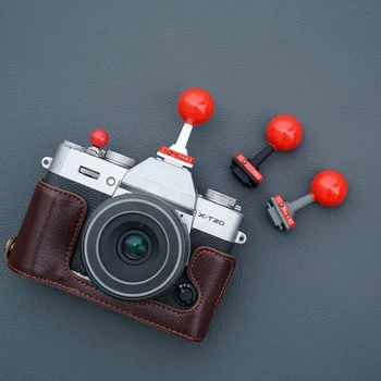 DSLR SLR камера Hot Shoe Cover Защитете камерите Прахоустойчиви защитни декори против надраскване Мека гумена основа