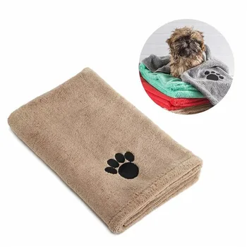 Pet микрофибър кърпа фина изработка куче затопляне кърпа за домашни любимци