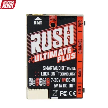 RUSH TANK Ultimate PLUS VTX 5.8GHz 48CH 2-8s 800mW видео предавател w / Smart Audio AGC MIC FPV Racing Drone