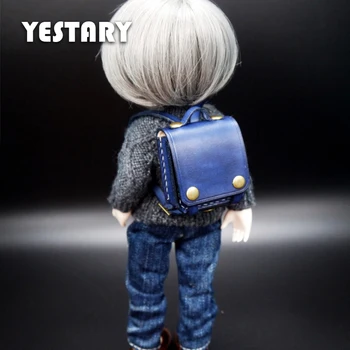 YESTARY 1/6 кукла аксесоари японски стил раница за 20-30 см кукла миниатюрни елементи кожа мини раница за Blythe Ob24 кукли