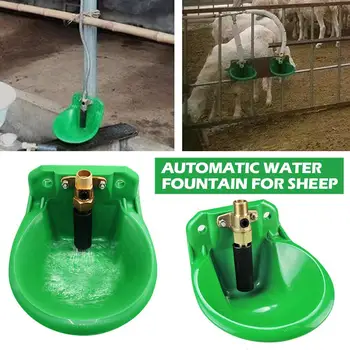 Автоматична издръжлива чаша за пиене на овце Купа за вода Течна поилка Ферма за вода Хранилка за кози Качество Високо животински инструмент Кон C5k1