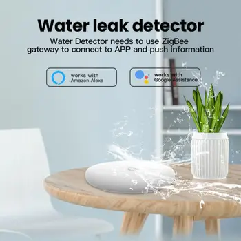 Аларма за водна връзка Усъвършенствана технология Незабавно откриване на течове Вашият дом от щети от вода Спокойствие
