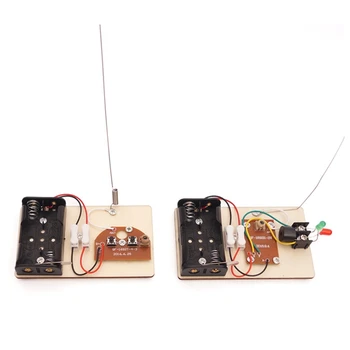 Безжичен телеграфен приемник предавател модул DIY играчка модел електрическа верига научни експериментални материали комплект