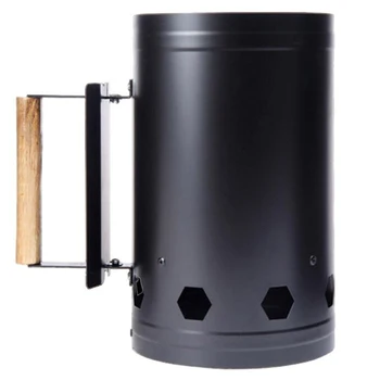 Инструменти за барбекю Бързо точково запалване на дървени въглища Запалване на въглеродна печка Външни инструменти за барбекю Бамбук комин стартер