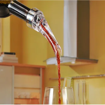 Магически вино Decanter червено вино аериране Pourer чучур декантер вино аератор бързо аериране изливане инструмент помпа преносим филтър