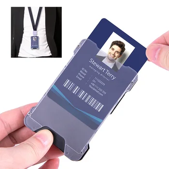 Мода Rfid картодържач от въглеродни влакна Дизайнер на портфейла Алуминиев държач за кредитна карта Метален минималистичен портфейл Мъжки картодържател