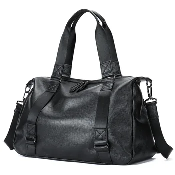 Мъже Бизнес пътуване чанта телешка мъжки куфарчета лаптоп чанта истинска кожа чанти за документи офис чанти унисекс пратеник чанти
