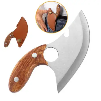 Неръждаема стомана обезкостяване нож месар готвач нож открит оцеляване ловен нож риба с нож капак