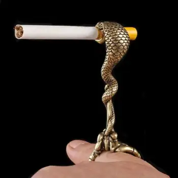 Нова личност Creative Snake King Cobra Cigarette Clip Biting Cigarette