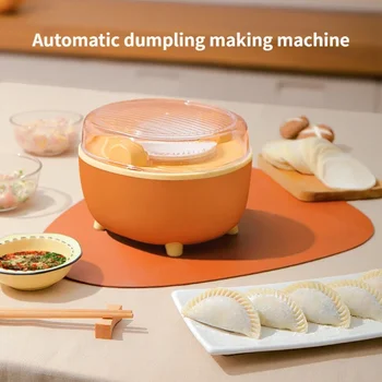 Нова машина за домашни кнедли Автоматична малка електрическа обвивка за кнедли под налягане Кухненски уреди Кухненски робот