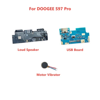 Оригинален DOOGEE S97 Pro USB платка + силен високоговорител зумер звънец с моторен вибратор за DOOGEE S97 Pro телефонни аксесоари
