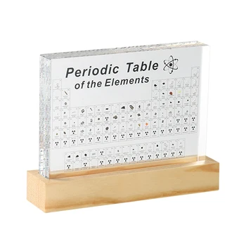 Периодична таблица с реални елементи вътре, периодична таблица на реалните елементи, Tabla Periodica con elementos reales с база