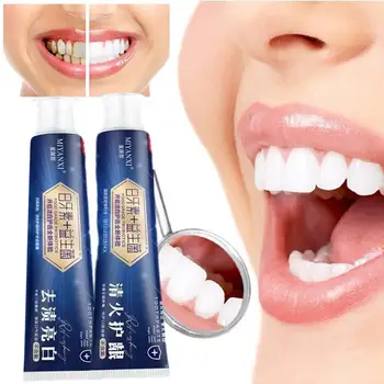 Пробиотична паста за зъби Изсветляване Избелваща паста за зъби Дъх Уста Зъби Орално здраве Почистване Защита на венците Грижа за венците Fresh B6K5