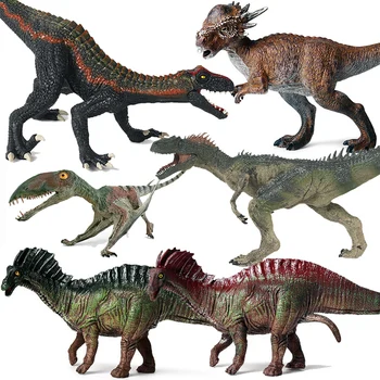 Симулиран джурасик динозавърски свят Stygimoloch Amargasaurus Quetzalcoatlus Модел Екшън Фигури Тиранозавър Raptor Dino Kid Toy