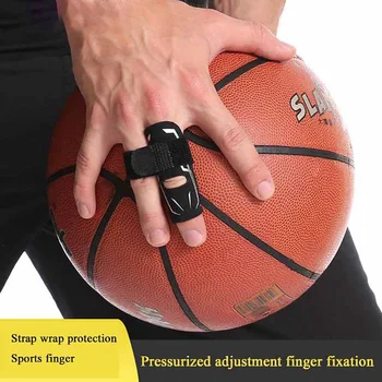 Спортен баскетбол пръст шина охрана лента за пръст артроза защита скоба пръст протектор охрана пръст ръкав 1бр