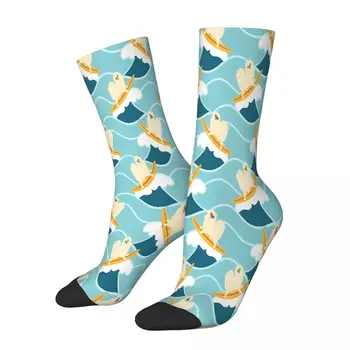 Сърф самоед куче чорапи мъжки жени летни чорапи Harajuku
